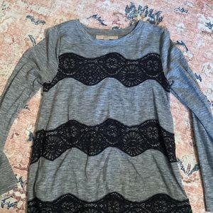 Loft lace top